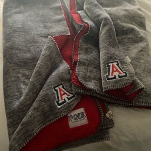 U of A throws by Victoria Secret set of 2